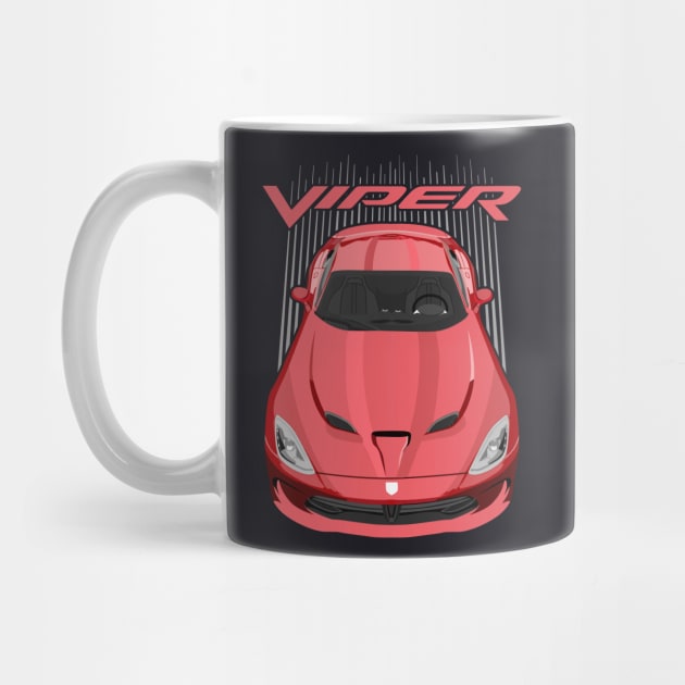 Viper SRT-red by V8social